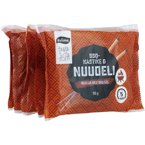 Лапша Priima 5 x 90 г BBQ