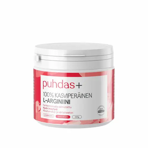 Pure+ Растительный L-аргинин 200 г