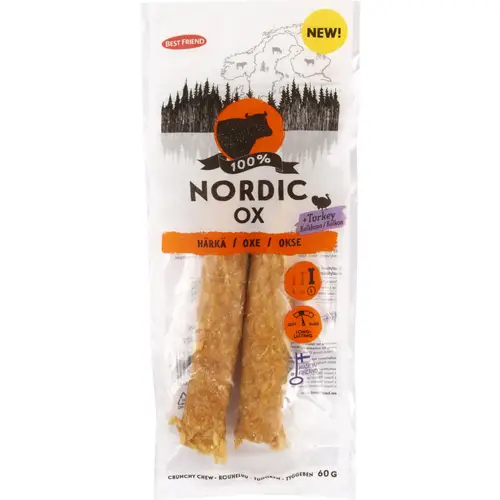 Rouluu Best Friend 2 шт. 60 г говядина по-скандинавски + индейка