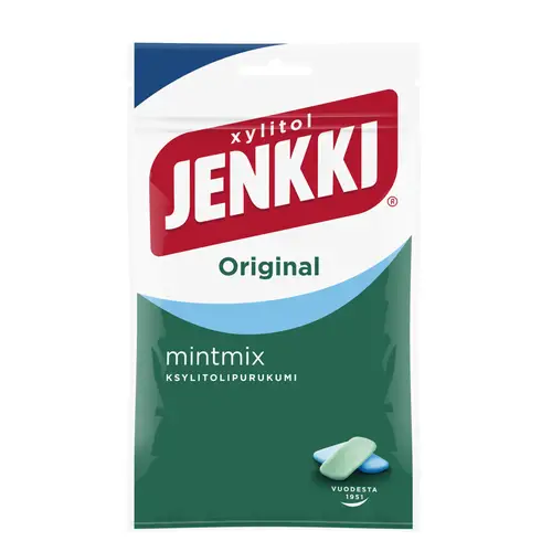 Жевательная резинка Jenkki Original 100 г Мятный микс