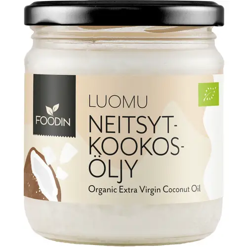 Кокосовое масло Foodin 400 мл органическое