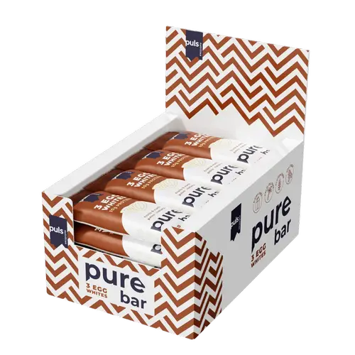 Puls Nutrition Pure Bar Choco - протеиновый батончик шоколадный 20 x 50 г оптовая упаковка