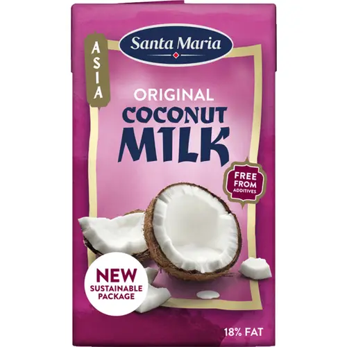 Кокосовое молоко Santa Maria 250 мл Coconut Milk Original