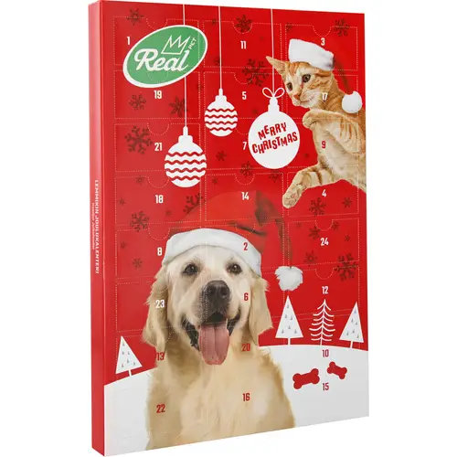 Рождественский календарь для домашних животных Real Pet
