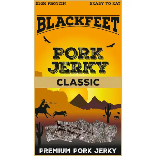 Вяленое мясо Blackfeet 40 г Pork Jerky Classic