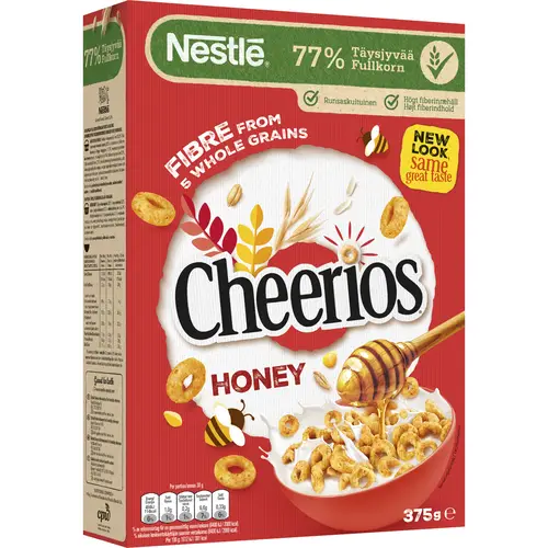 Цельнозерновые хлопья Nestlé Cheerios 375 г Мед