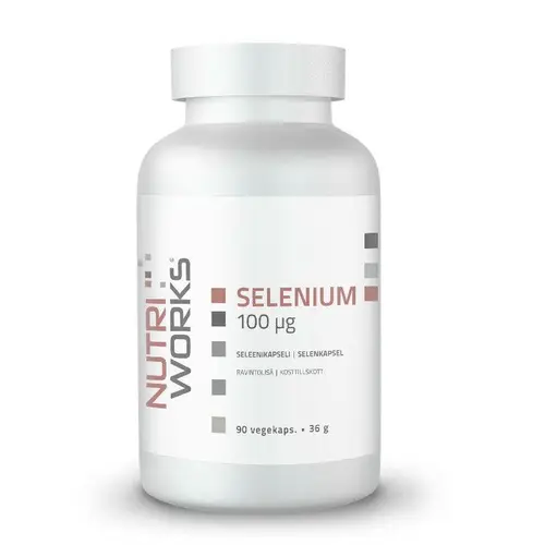 Nutri Works Selenium 100 мкг - капсулы с селеном 90 капсул.