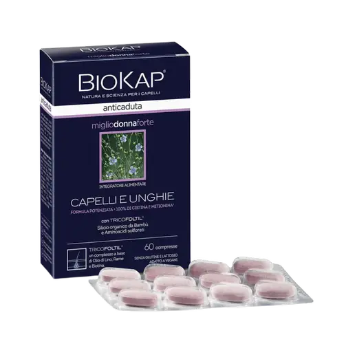 Биокап Антикадута Милио Донна Форте 60 табл. - Для женских волос
