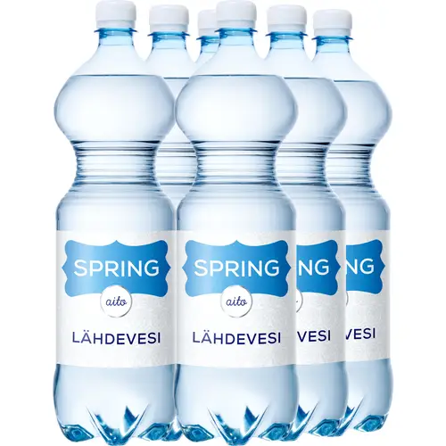 Родниковая вода Spring Aqua 6 x 1,5 л pl
