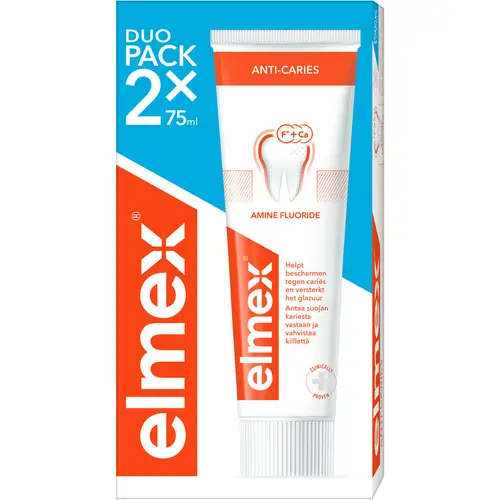 Зубная паста Elmex 2 x 75 мл против кариеса