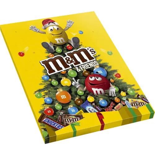 Рождественский календарь M&M's & Friends 361 г