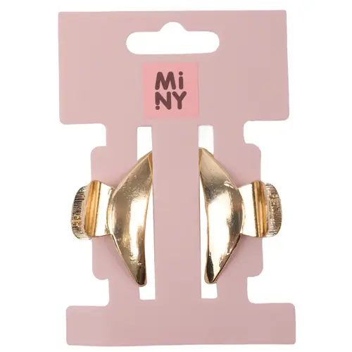 Заколки для волос Miny 2 шт. золотые