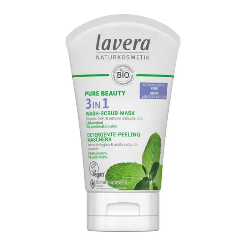 Lavera Pure Beauty 3-в-1 Пилинг-маска 125 мл