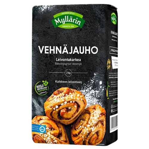Мука пшеничная Mylläri 2 кг для выпечки грубого помола