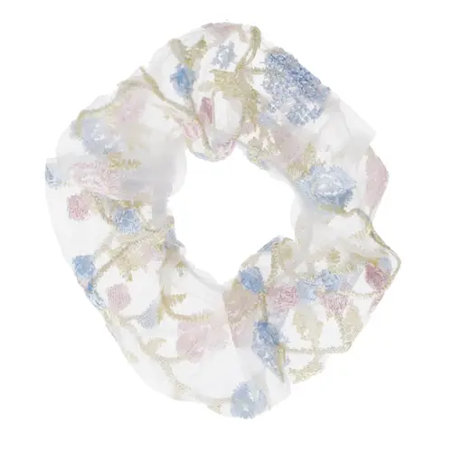 Волосы пончик Мини кружево