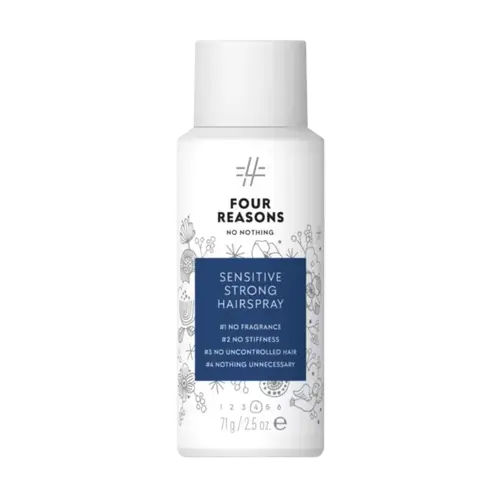 Four Reasons No Nothing Sensitive Strong Hairspray - Лак для волос 100 мл (дорожный формат)