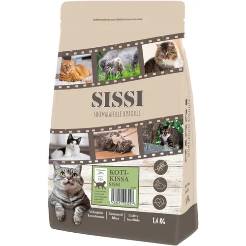 Корм для кошек Sissi 1,4 кг для домашних кошек