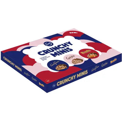 Шоколадный батончик Fazer 148 г Crunchy Minis