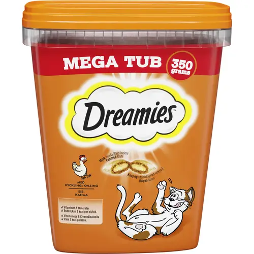 Лакомство для кошек Dreamies 350 г MegaTub курица