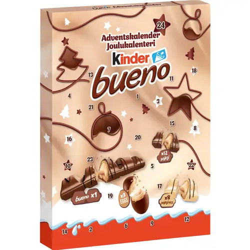Шоколадный календарь Kinder 181 г Bueno