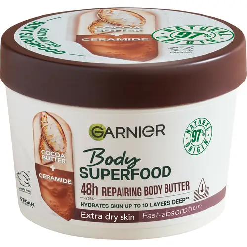Крем для тела Garnier Skin Active 380 мл Body Superfood Cocoa
