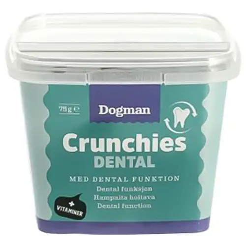Лакомство для кошек Dogman 75 г Crunchies Dental