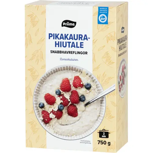 Овсянка быстрого приготовления Priima 750 г