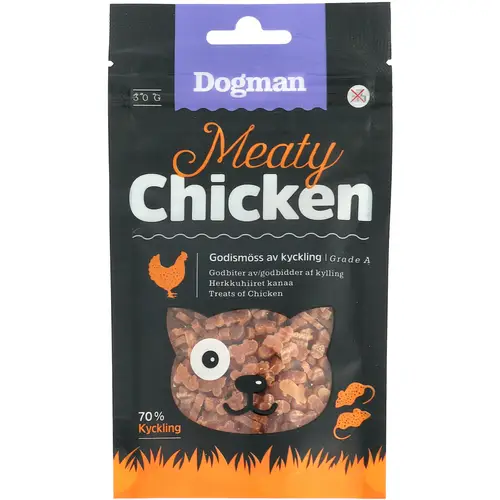 Лакомство для кошек Dogman 30 г Вкусные мышки курица