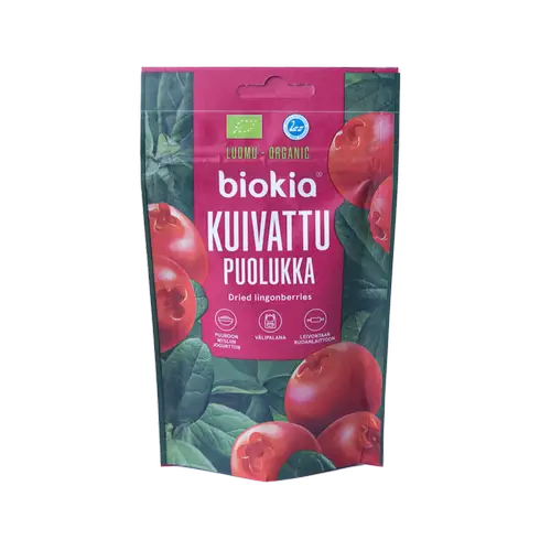 Сушеная брусника Biokia 50 г - удалена