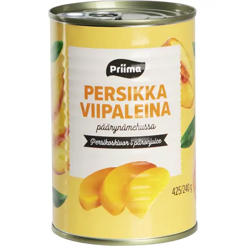 Персиковый ломтик Приима 425/240 г