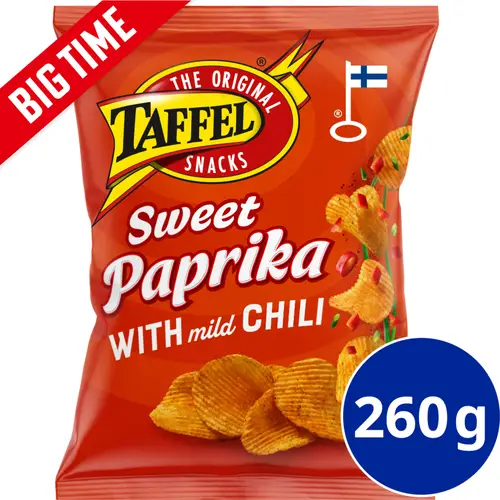 Чипсы картофельные Taffel 260 г Сладкая Паприка