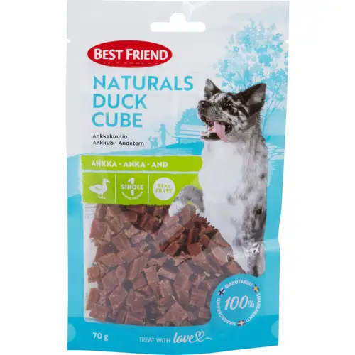 Утиные кубики Best Friend 70 г Naturals