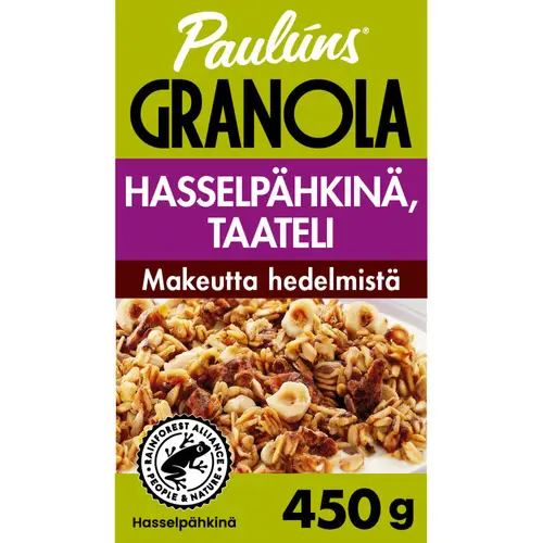 Гранола 450 г с фундуком и финиками