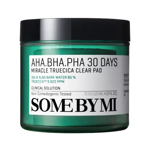 Салфетки Some By Mi AHA BHA PHA 30 Days Miracle Truecica Clear Pad - 70 шт.