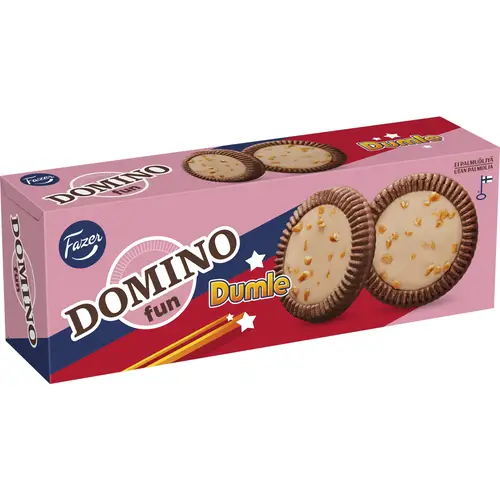 Печенье Домино Fazer 120 г Fun Dumle