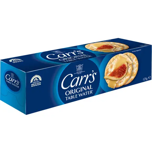 Печенье-сэндвич Carr's 125 г Столовая вода