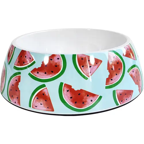 Меламиновая миска Real Dog 500 мл арбуз M