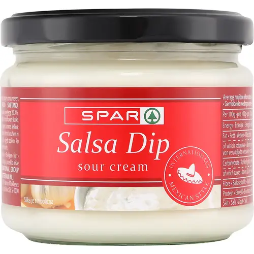 Соус дип SPAR 300 г Сальса Дип Сметана