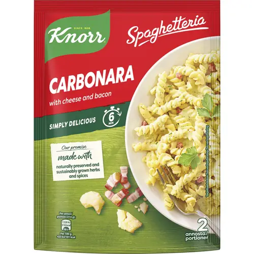 Спагетти Кнорр 154 г Карбонара