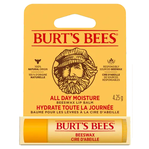 Бальзам для губ Burt's Bees Beeswax - крем для губ с пчелиным воском 4,25 г