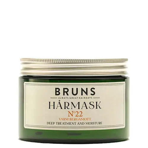 Bruns Products Nr22 Warm Bergamot Hårmask - Bergamot Hair mask 350 ml - lot