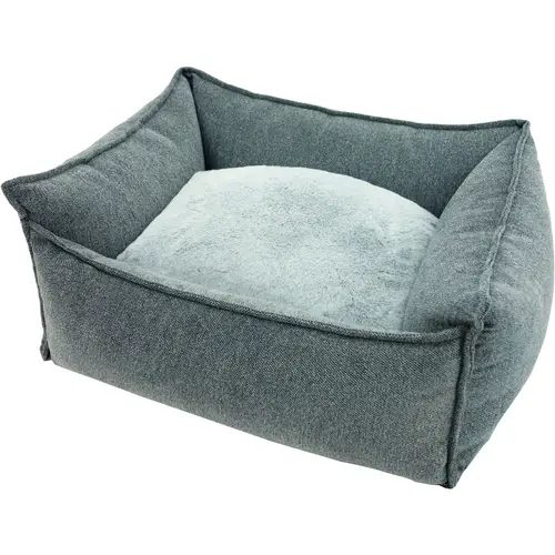 Лежак для собаки Jalo 63 x 53 x 27 см Диван серый
