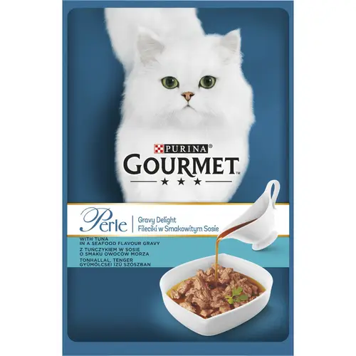 Корм для кошек 85 г Gravy Delight Тунец в соусе