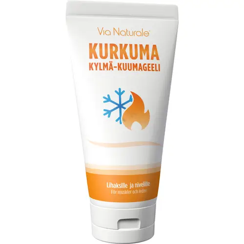 Гель для холодного и горячего от куркумы Via Naturale 150 мл