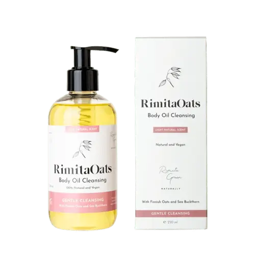 RimitaOats Очищающее масло для тела - масло для душа 250 мл