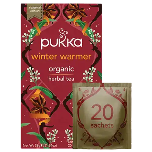 Pukka Winter Warmer — набор травяных чаёв, 20 пакетиков — распродано