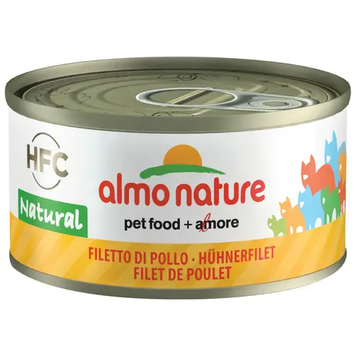 Корм для кошек 70 г HFC Натуральное куриное филе