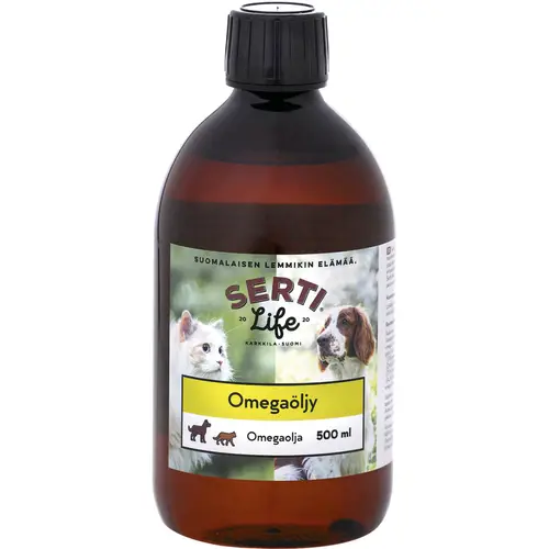 Омега масло SertiLife 500 мл для домашних животных