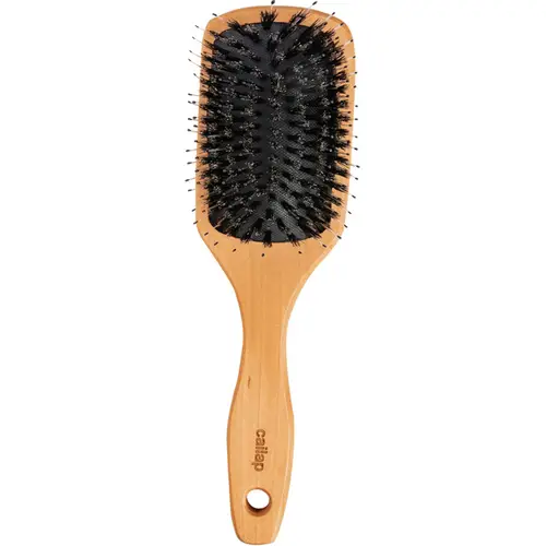 Деревянная щетка Cailap с натуральной щетиной, пластиковый шип