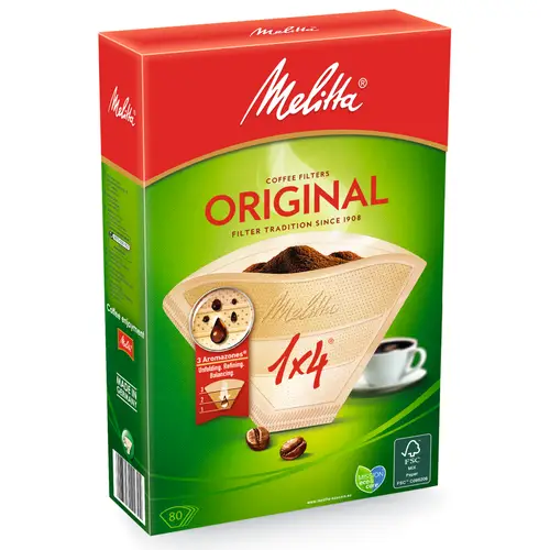 Фильтр-пакет Melitta 80 шт. 1x4 коричневый